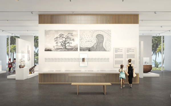 ​Le maro'ura à Tahiti en 2022