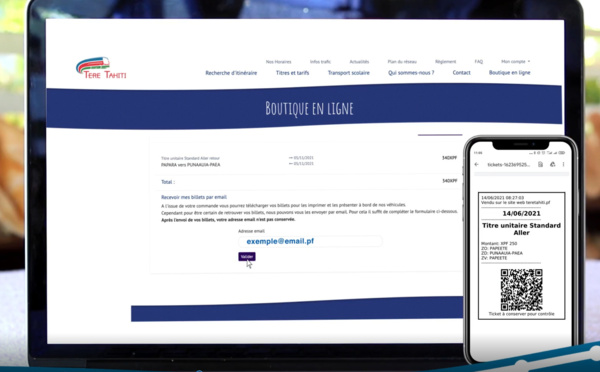 Payer son bus depuis son téléphone