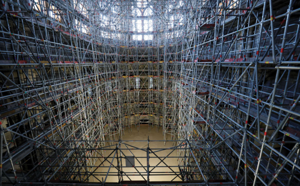 Notre-Dame: 840 millions d'euros de dons collectés