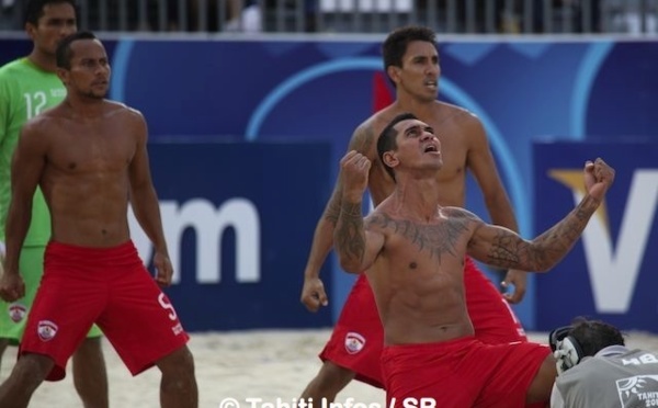 Les Tiki Toa disputent ce soir à 19 h la ½ finale de la coupe du monde de Beach Soccer contre les tenants du titre, les Russes.