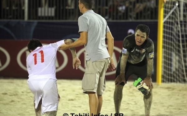 Beach Soccer: Tahiti s'incline devant la Russie qui se qualifie en finale avec 5 buts à 3