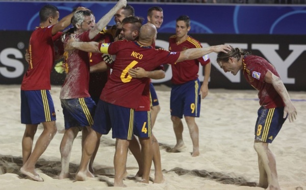 Beach soccer : L'Espagne élimine le Brésil et va en finale du Mondial face à la Russie