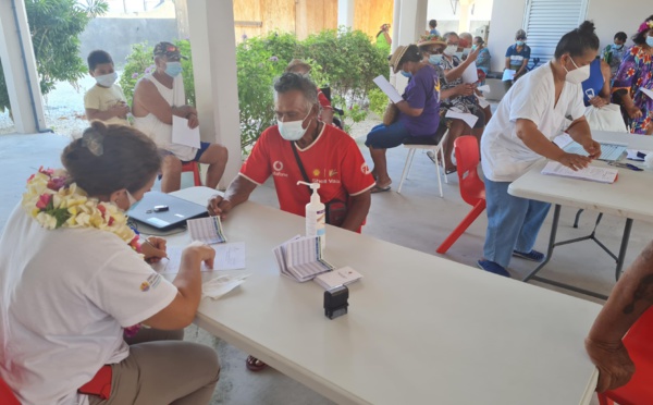 ​Un taux vaccinal record de 96% à Pukarua