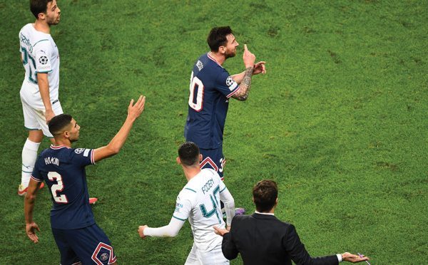 C1: le PSG de Messi dompte City, le Sheriff surprend le grand Real