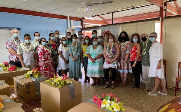 La solidarité s’invite au lycée de Uturoa