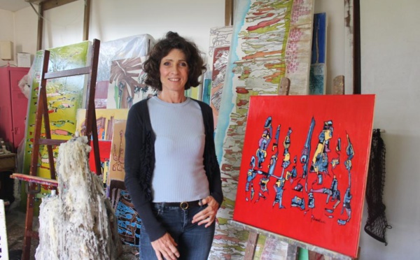 Patricia Bonnet expose ses grands formats
