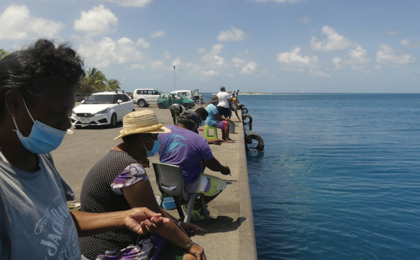 À Rangiroa, les balistes au rendez-vous mais en retard