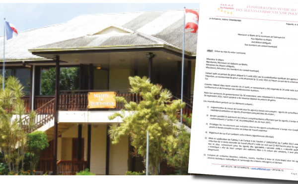 Grève : ​Le plaidoyer de la Cosac à Taiarapu-Est