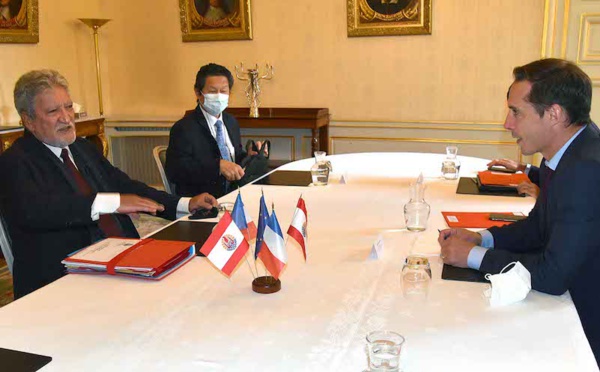 ​Bouissou invite le ministre chargé des Transports au fenua