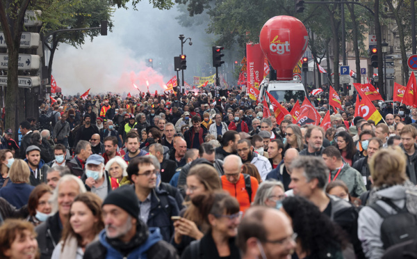 Salaires, assurance chômage, retraites: les syndicats donnent de la voix