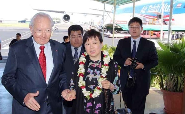 Le tapis rouge déployé en Polynésie pour la Chine
