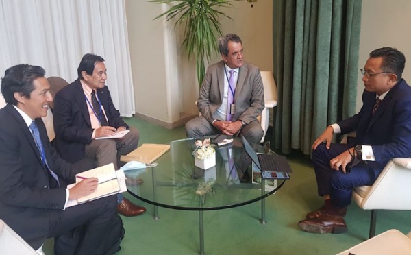 Edouard Fritch en diplomate pro-autonomie à l'ONU