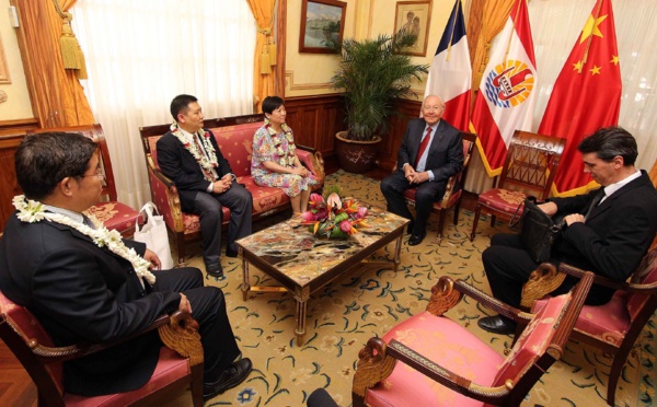 La délégation chinoise de haut rang reçue à la Présidence