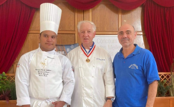 ​Meilleur apprenti : Juliano Hiriga décroche l'or à Paris