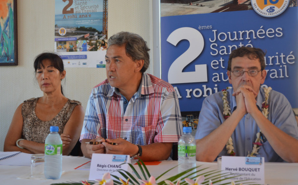 Santé et sécurité au travail : deux jours pour en parler