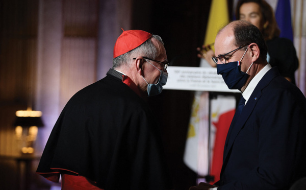 Castex rencontre le pape, en pleine tempête pour l'Eglise de France
