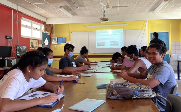 Classe BIMer, une formation sur-mesure pour les élèves de Hao