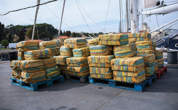 Portugal: 5,2 tonnes de cocaïne saisies sur un voilier espagnol