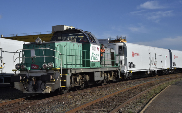 Castex fait repartir le "train des primeurs" Perpignan-Rungis