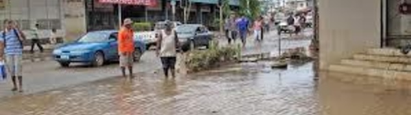 Alerte aux inondations à Fidji