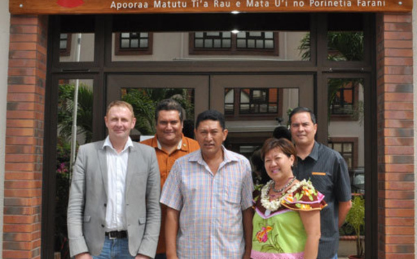 Visite de courtoisie de Laurent Escure, secrétaire général de la fédération UNSA éducation