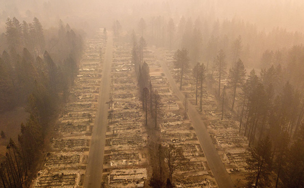 En Californie, les feux de forêt créent déjà des migrants climatiques