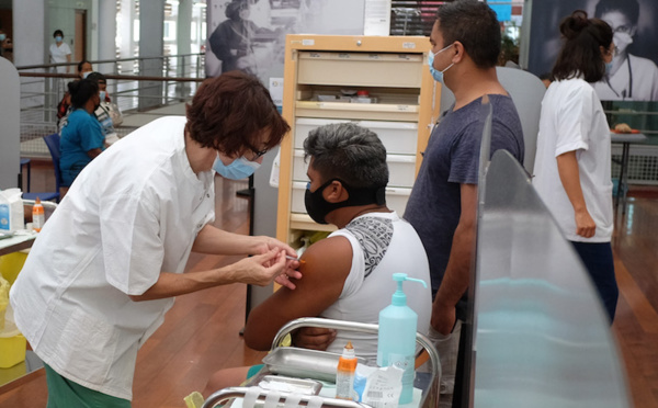 66% des plus de 12 ans complètement vaccinés au fenua