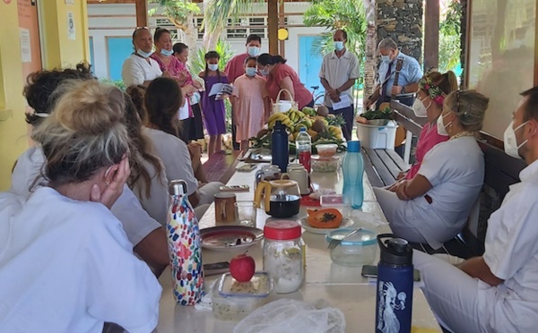 Les adventistes de Bora Bora remercient ceux qui luttent contre le Covid-19