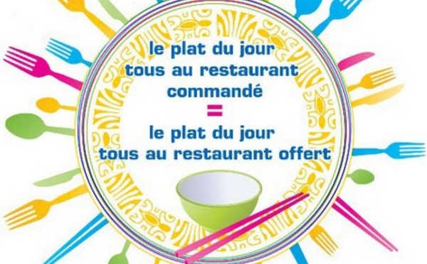 Opération "Tous au restaurant", 2ème édition du 18 au 23 novembre