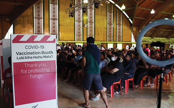 Les îles Tonga menacées de confinement après un premier cas de Covid-19