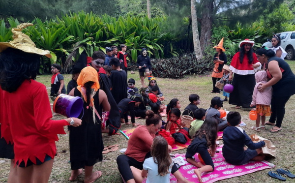 Rurutu aux couleurs d'Halloween