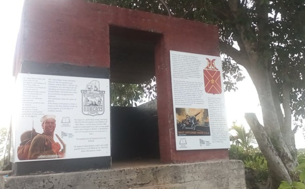 ​Les canons de Bora Bora restaurés