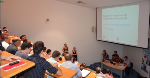 Présentation des diagnostics énergétiques et Bilan Carbone®  réalisés par les entreprises engagées du Fenua