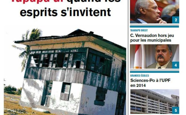 TAHITI INFOS N°120 du 31 octobre 2013