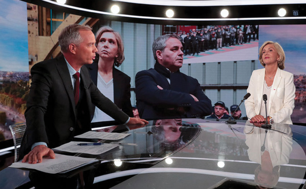 Entre unité et différence, premier débat des candidats à l'investiture LR