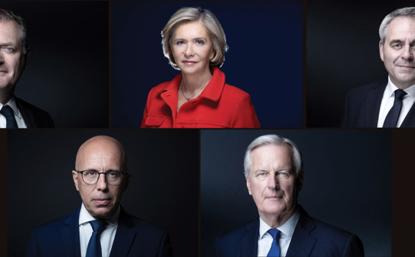 Les candidats à l'investiture LR cherchent à marquer leur différence