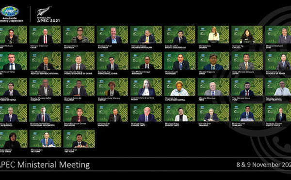 Le libre-échange "solution aux défis" du Covid-19, selon les ministres de l'Apec