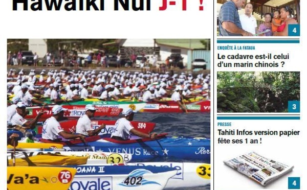 TAHITI INFOS N° 121 du 5 novembre 2013