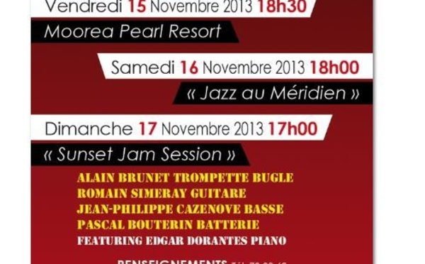 Akpe Motion et Edgar Dorantes invités de MEP pour une "immense" Jazz Session à Tahiti et Moorea