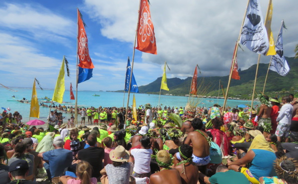 2 000 personnes unies pour protéger Moorea