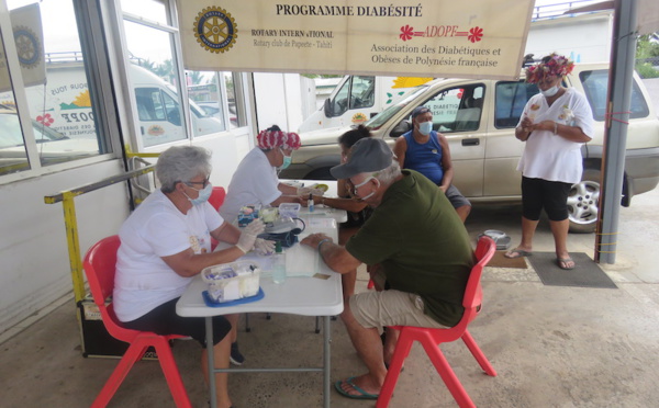 ​Chasse au diabète et à la tension à Moorea