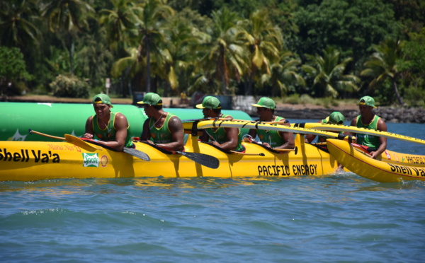 Shell Va'a en patron à la VIP Race
