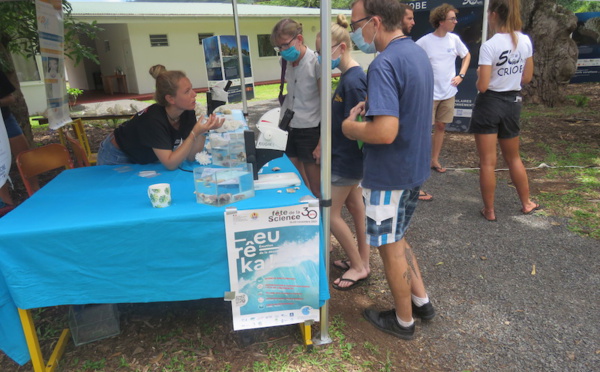 Le Criobe fête la science à Moorea