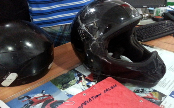 ​Deux opérations 'Échange ton vieux casque' à Papeete et Moorea