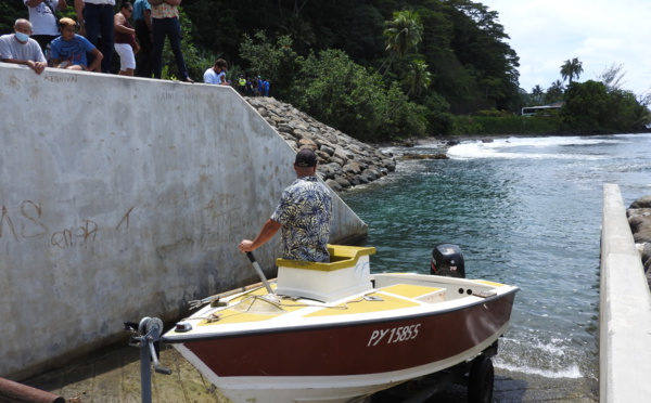 ​Inauguration : Papeno'o a enfin sa cale de mise à l'eau