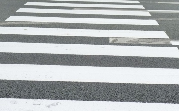 Un piéton renversé sur un passage protégé