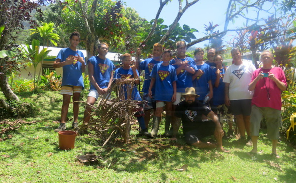 ​Graines d'agriculteurs au CJA de Moorea