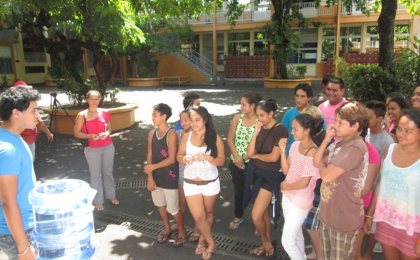 Semaine européenne de réduction des déchets : Le collège Pomare IV se mobilise