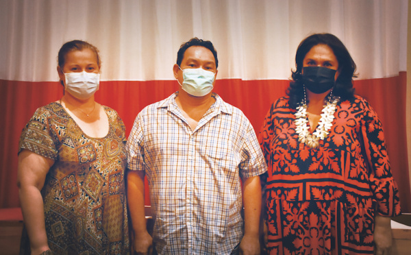 ​Le Tapura tient son trio