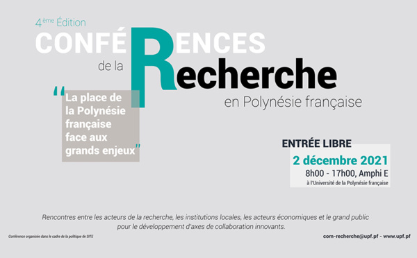 Conférences à l'UPF : La Polynésie face aux grand enjeux